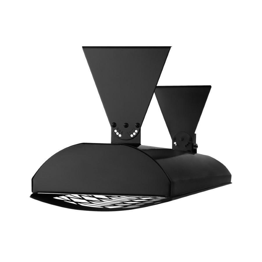 Eurofase EF60240B6 Stella Series 61-Inch 6000 Watt Dual Element 240V Electric Infrared Patio Heater In Black - Mount - White Background thumbnail