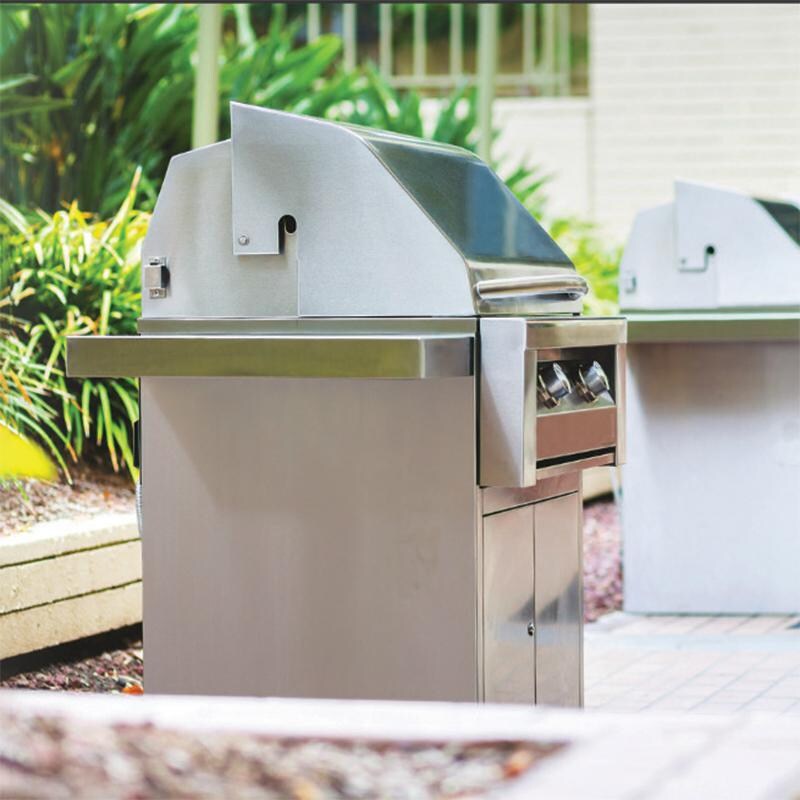 RCS Cutlass ProCom 28-Inch 2-Burner Freestanding Natural Gas Grill - Lifestyle View thumbnail