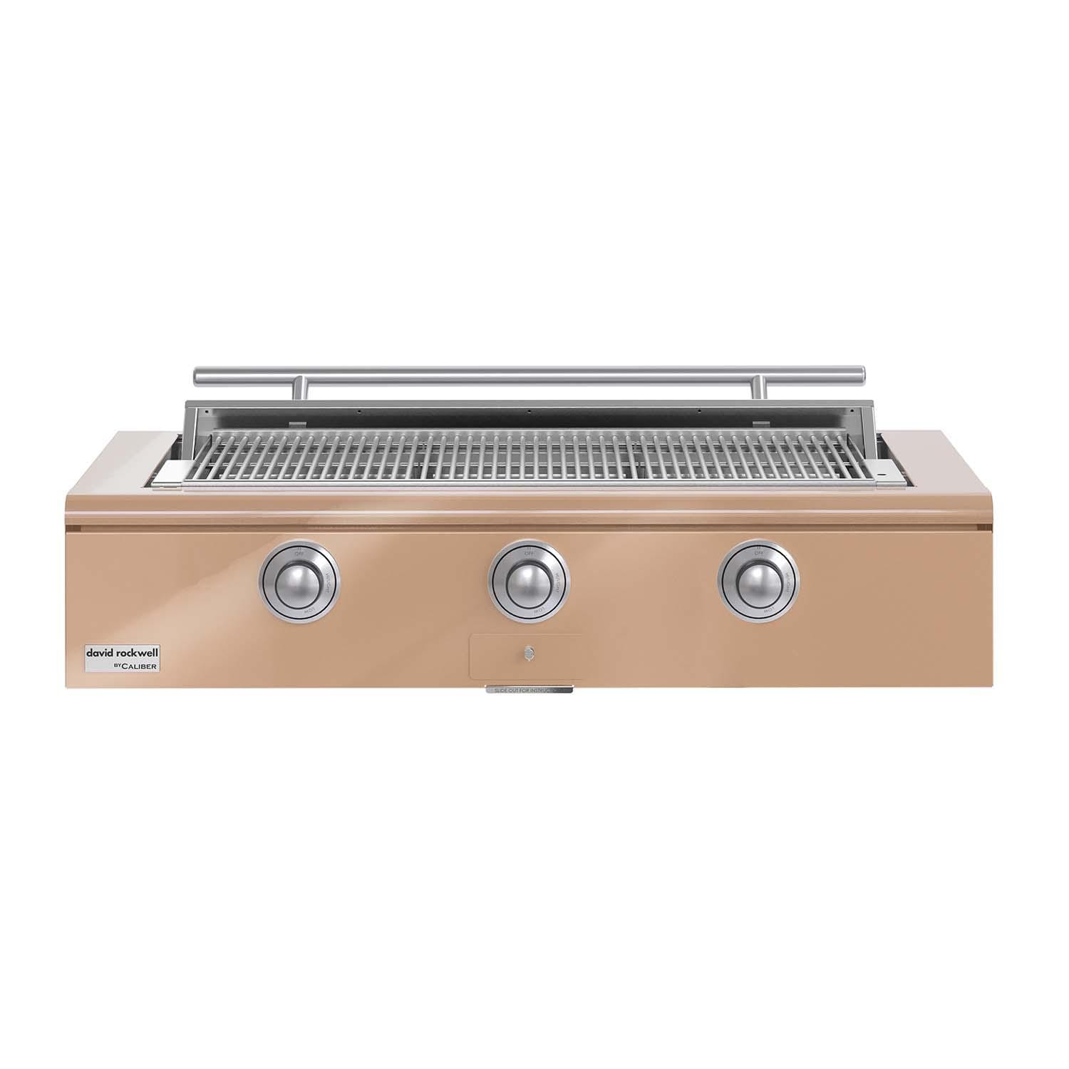 Caliber 48-in Propane Built-In Rockwell Grill - Champagne w
