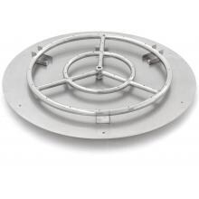 Lakeview Outdoor Designs 30-Inch Round Flat Pan With 24-Inch Natural Gas Ring Burner image