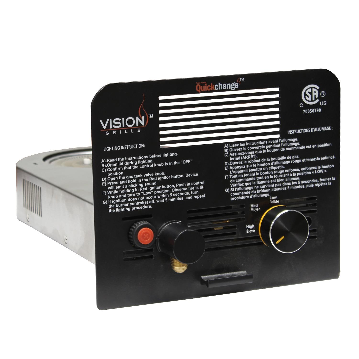 Vision Quickchange Propane Gas Conversion Insert - VGK-GPAK-S1