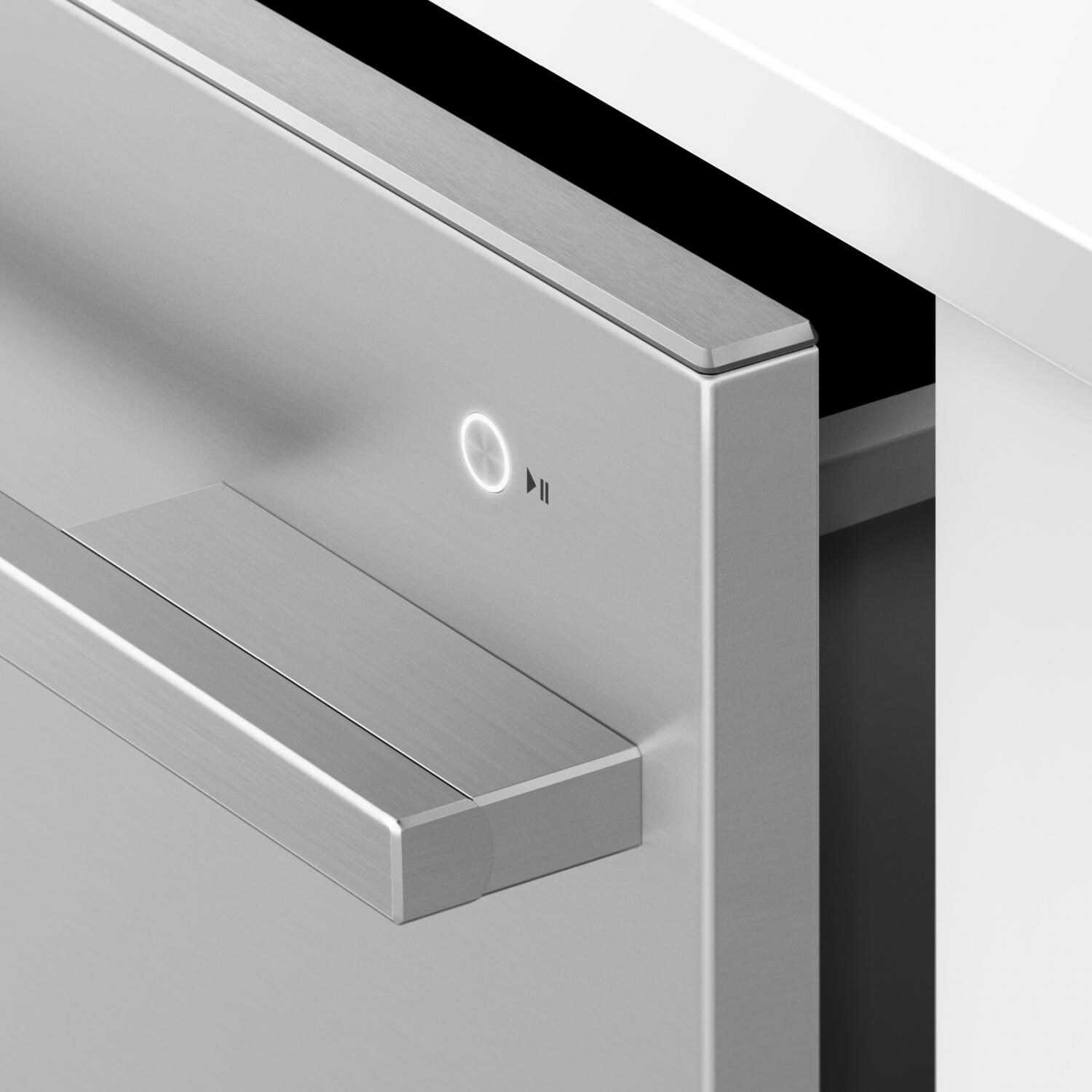 Fisher Paykel DD24DDFTX9 Double Dish Drawer Flat Door - Stainless Steel - Matches Other Fisher Paykel Appliances thumbnail