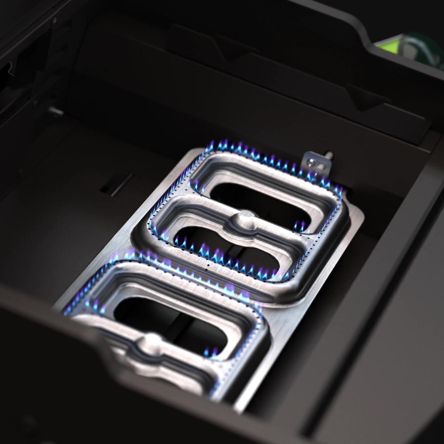 HALO HZ-1007-ANA Elite1B Countertop Griddle - Dual Zone Burner System thumbnail