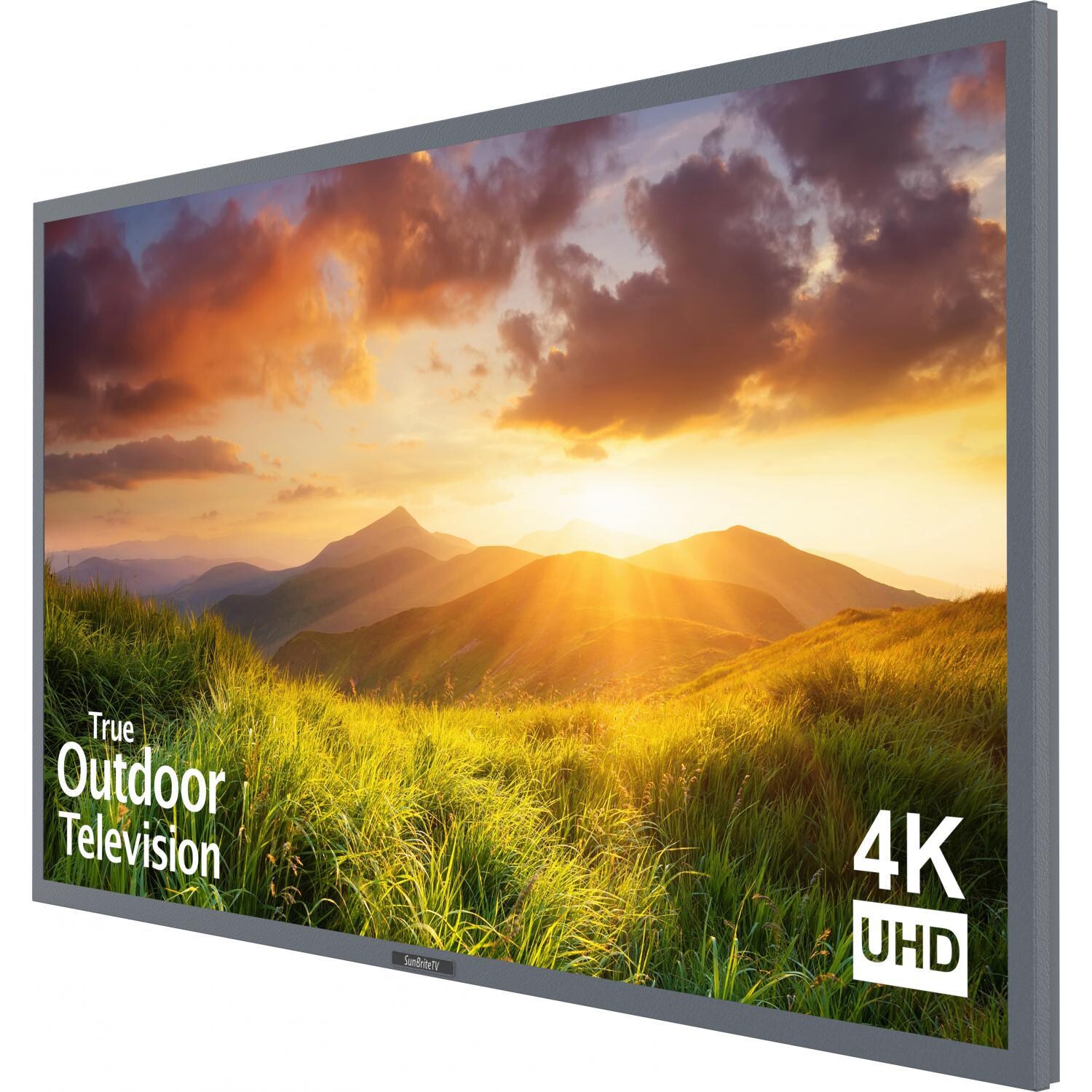 SunBriteTV Signature Series 65-Inch 4K LED Outdoor UHDTV - Silver - SB-S-65-4K-SL - Angle thumbnail