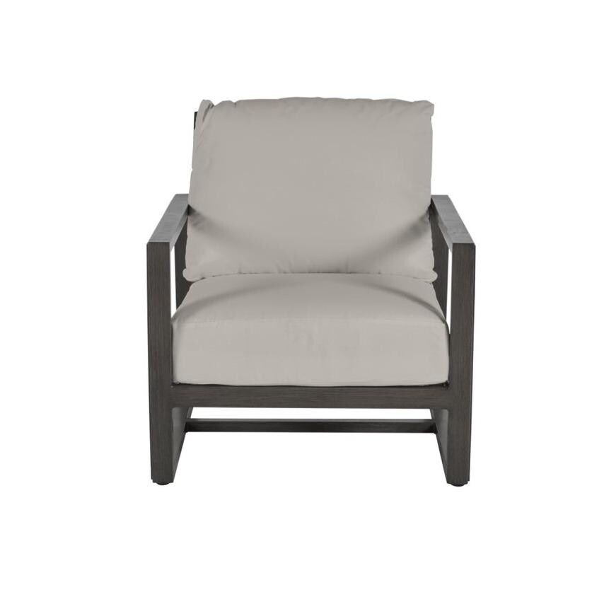 Summer Classics 340131+C595P6101N Avondale Aluminum Lounge Chair - Front View thumbnail