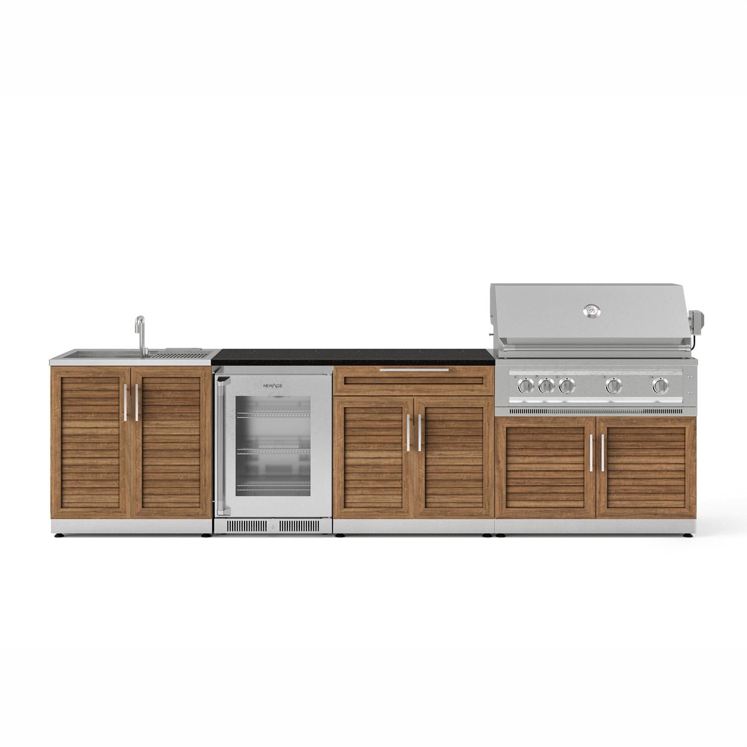 NewAge Products Classic Series 10 1/2 Ft Outdoor Kitchen Island