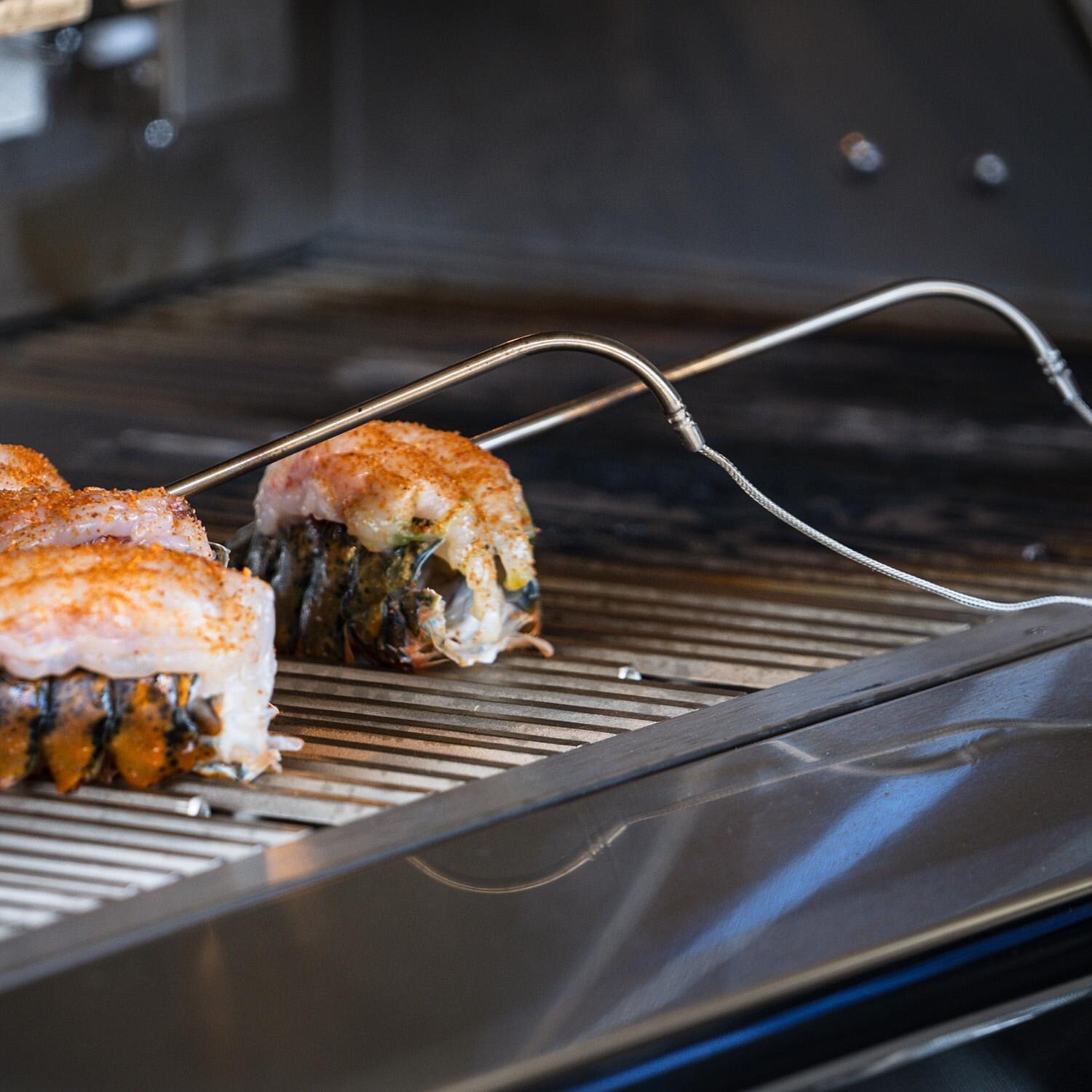 Blaze BLZ-4LTEPRO-NG Freestanding Natural Gas Grill - Meat Probes - Detail thumbnail