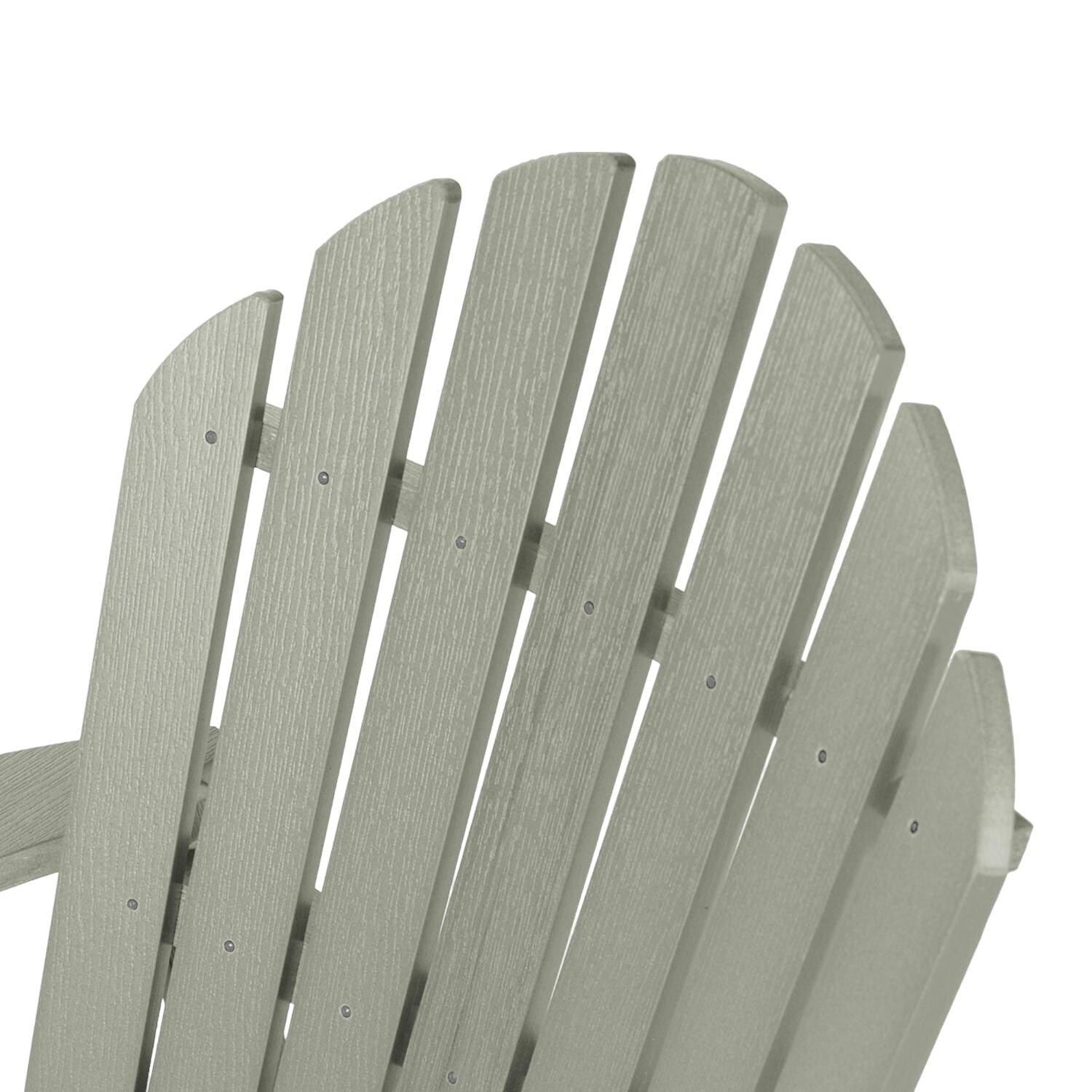 Lakeview Dream Bay Folding & Reclining Adirondack Chair - Eucalyptus - Recliner Notches thumbnail