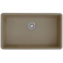 Blanco Precis Super 32 X 19 Silgranit II Single Bowl Undermount Sink - Truffle - 441297