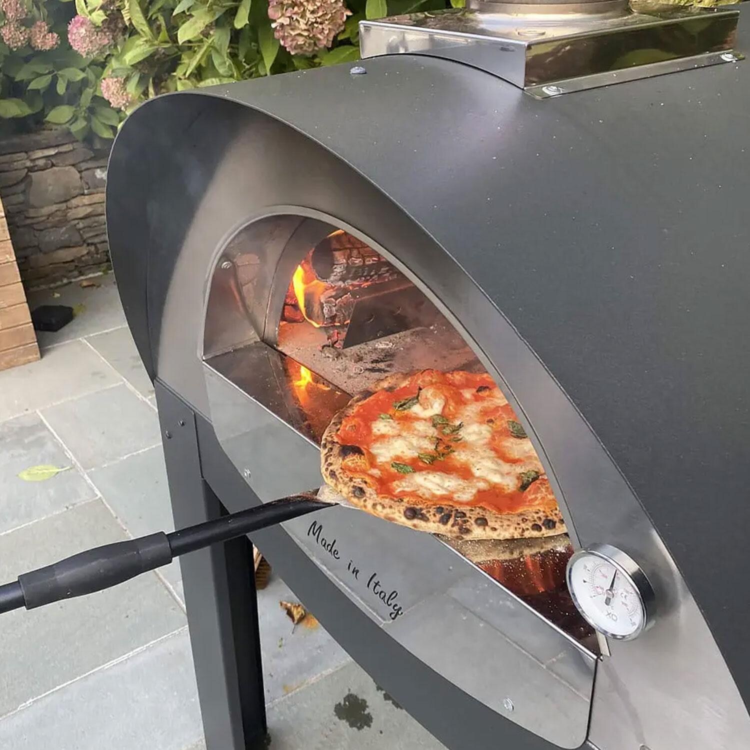 XO Appliance XOPIZZA2FSCA PIZZA2 Wood-Fired Pizza Oven in Carbona - Baking - Lifestyle thumbnail