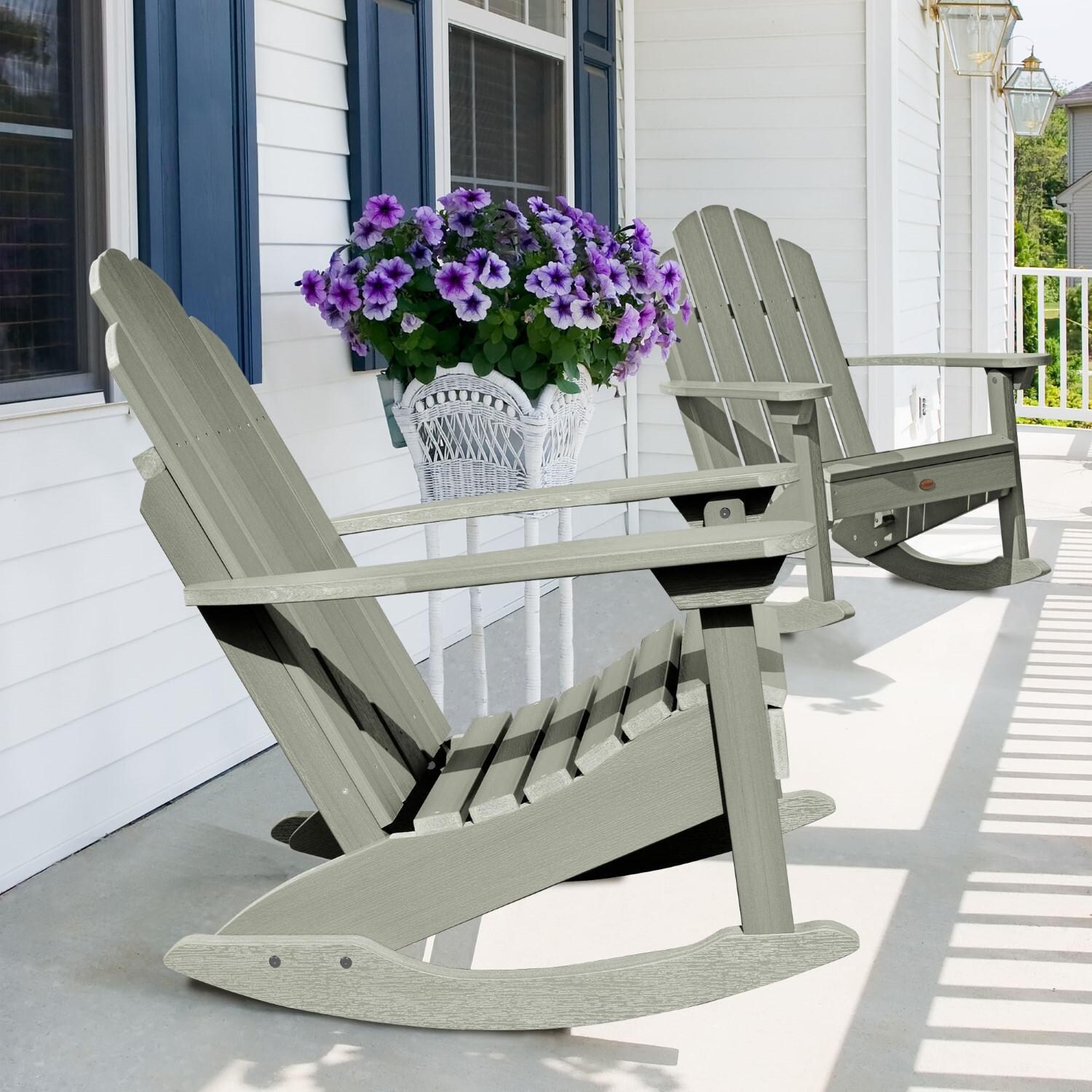 Lakeview Paradise Key Adirondack Rocking Chair - Eucalyptus thumbnail