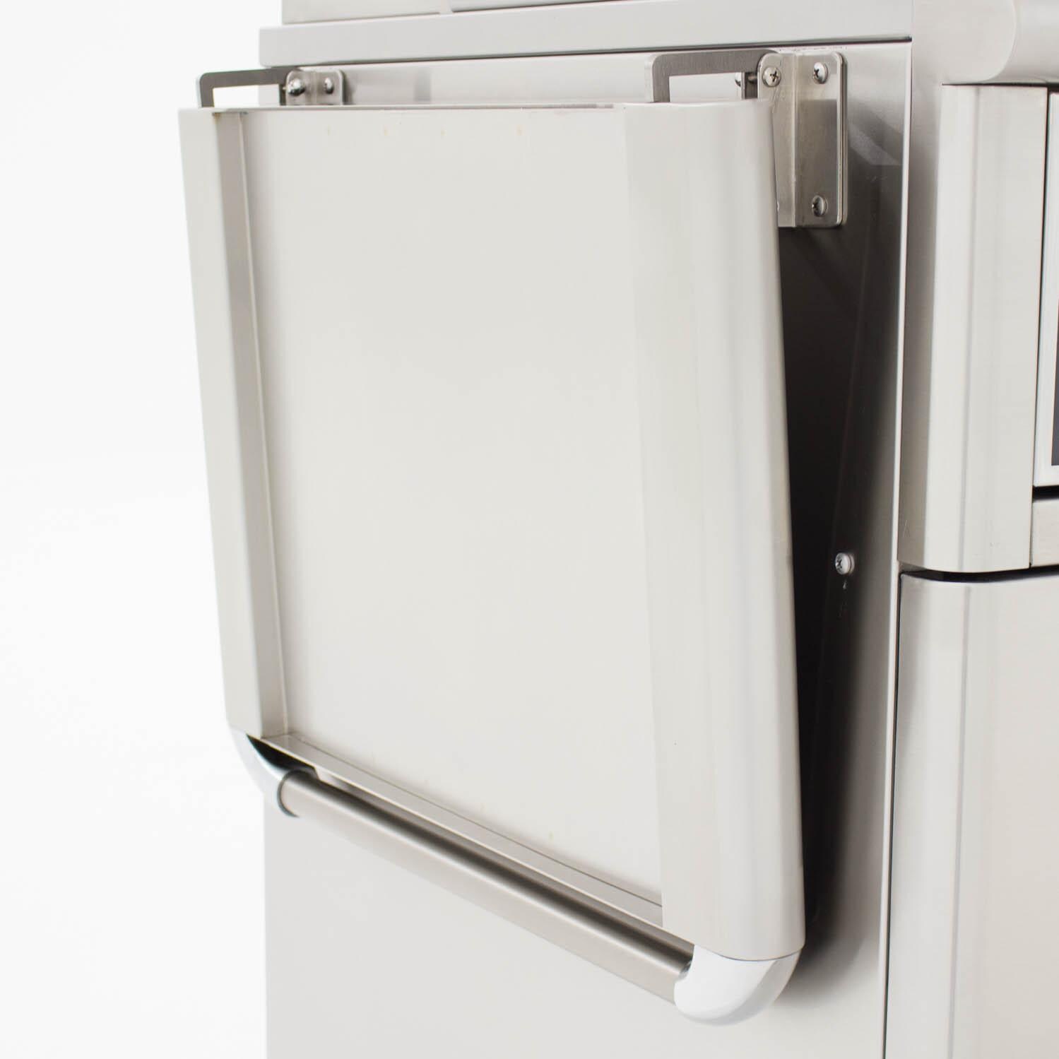 Capital Precision 36-Inch Freestanding Gas Grill - Side Shelf Folded Down thumbnail