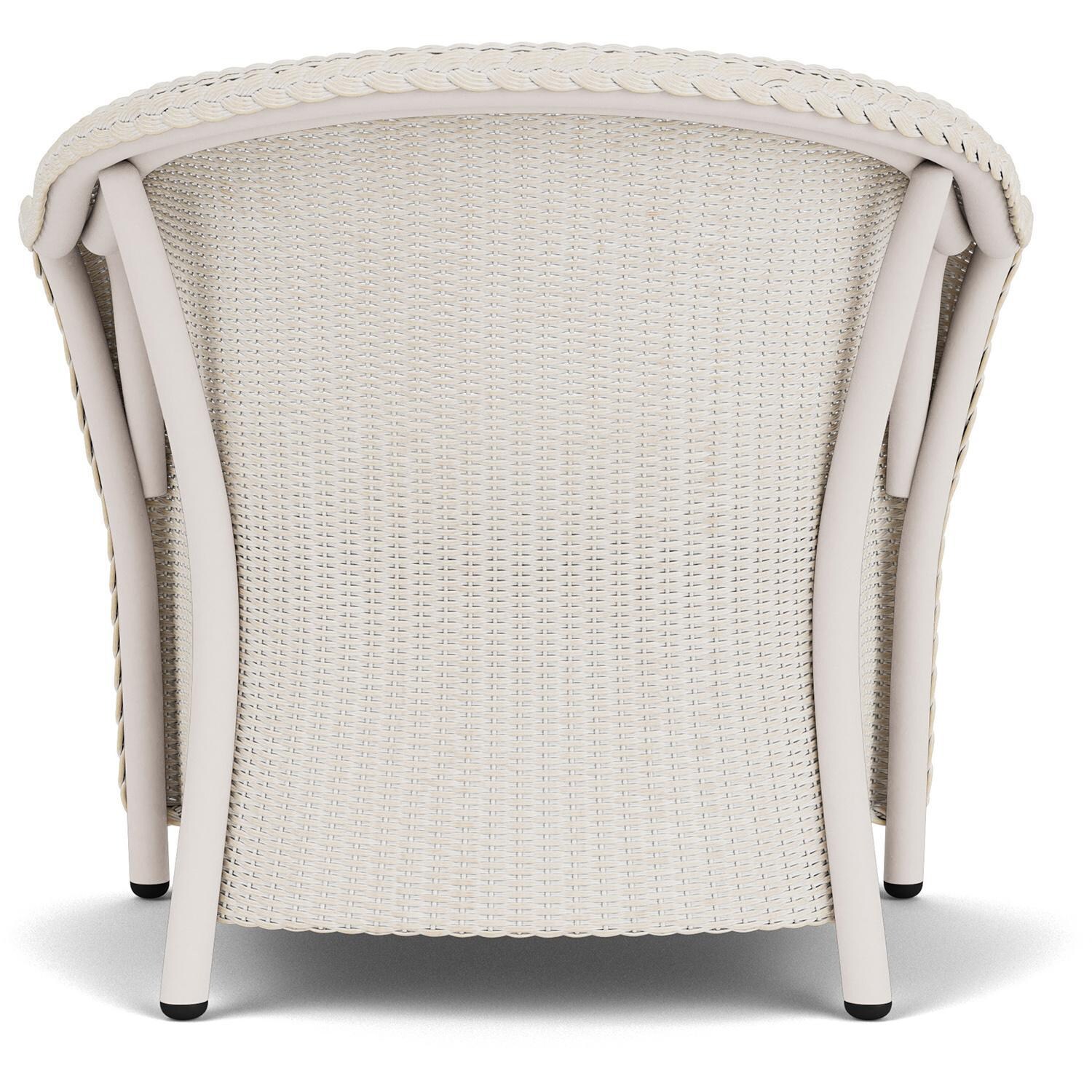 Lloyd Flanders Reflections 3-Piece Seating Set W/ Lounge Chairs in Antique White Finish - Lounge Chair Back thumbnail