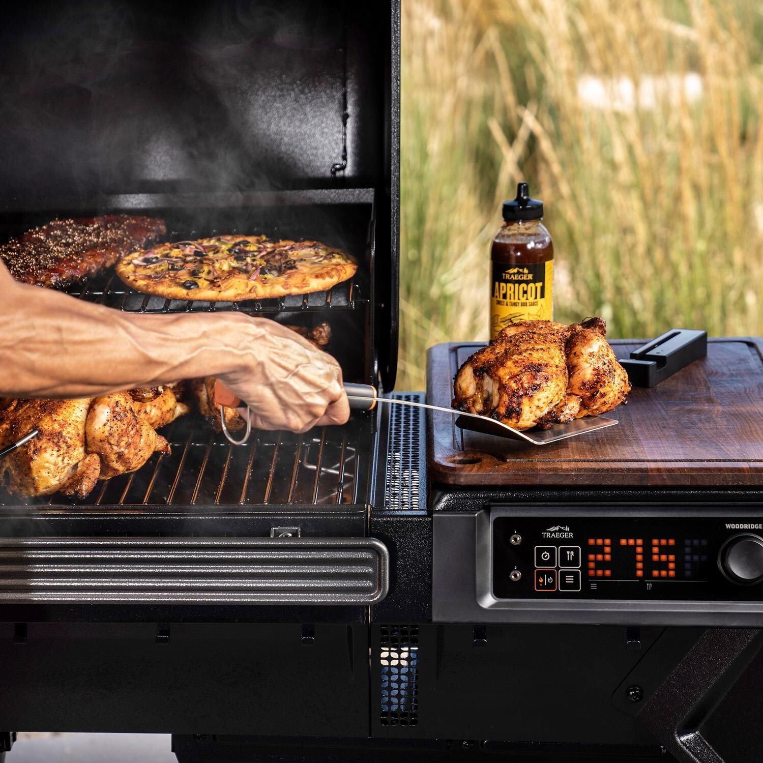 Traeger BAC789 BBQ Spatula - Chicken From Behind - Lifestyle thumbnail