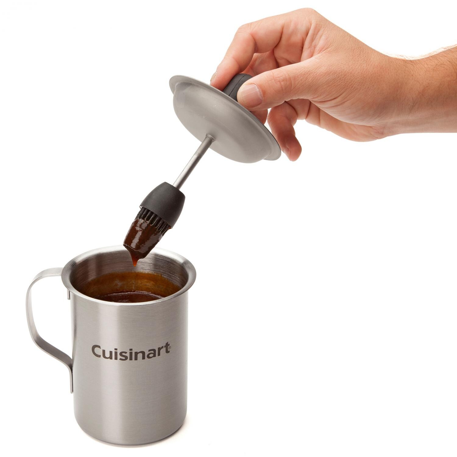 Cuisinart Sauce Pot And Basting Brush - In Use thumbnail