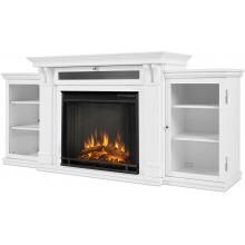 Real Flame Calie 67-Inch Electric Fireplace Entertainment Center - White - 7720E-W image