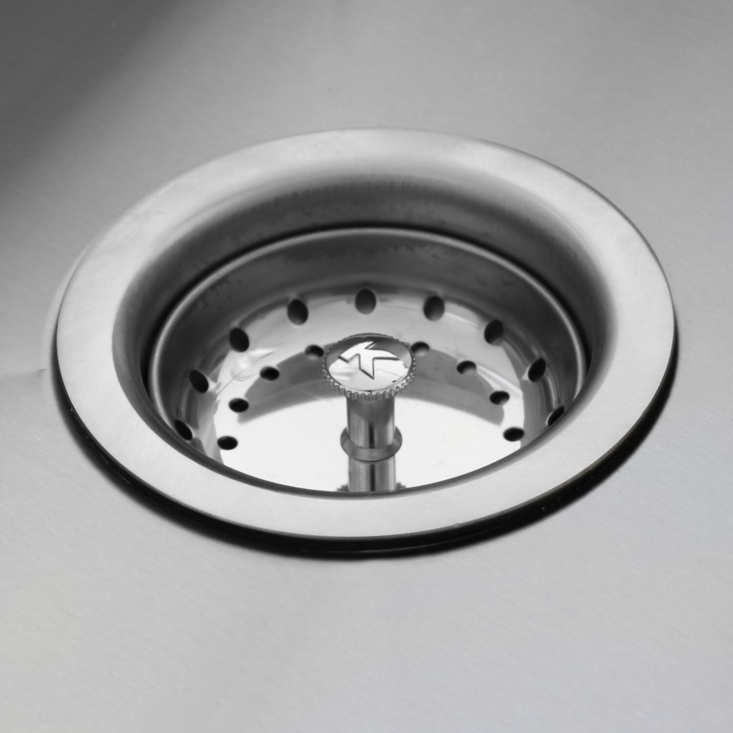 BBQGuys.com 21-Inch Drop In Deep Sink With Faucet - Drain thumbnail