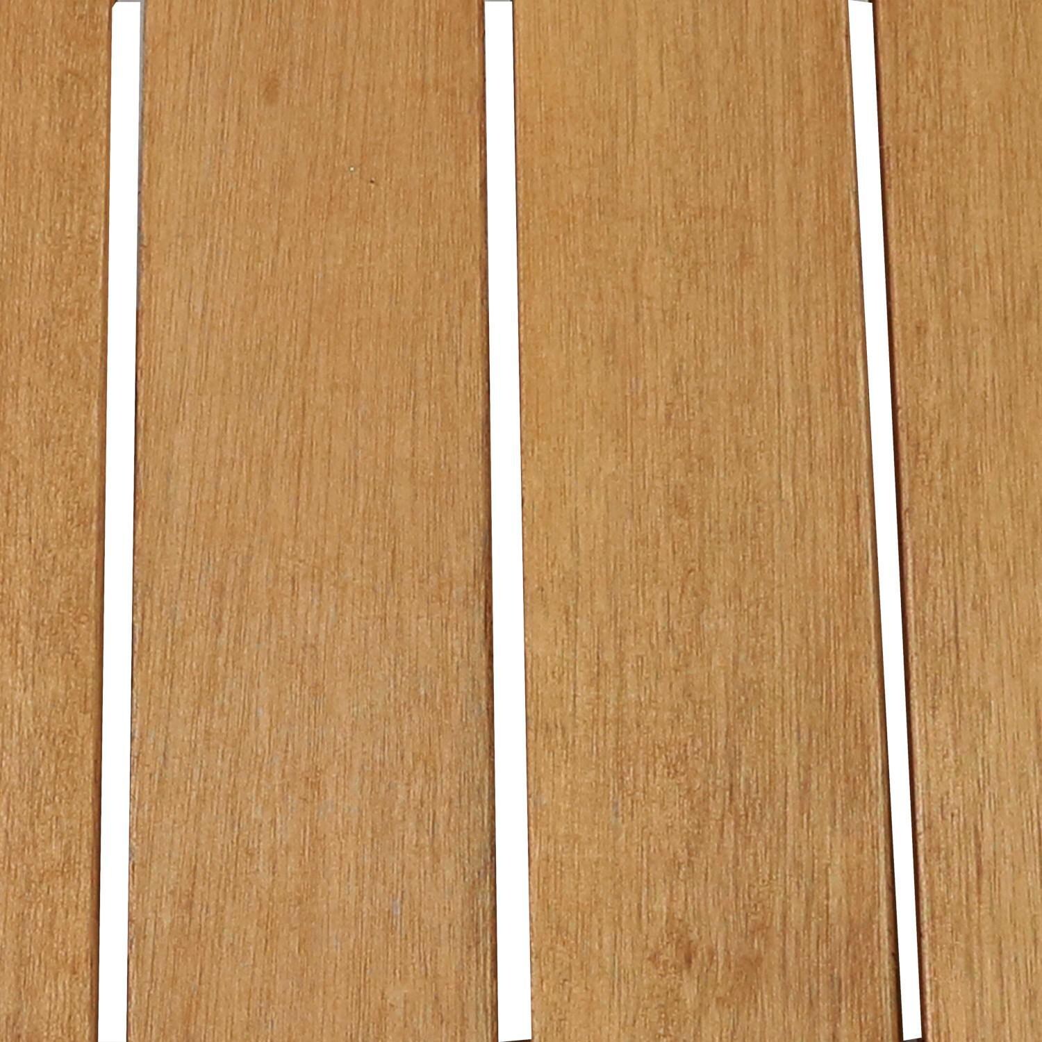 Ultimate Patio 35 1/4 X 18-Inch Rectangular Meranti Wood Outdoor Coffee Table W/ Teak Oil Finish - Material Sample thumbnail