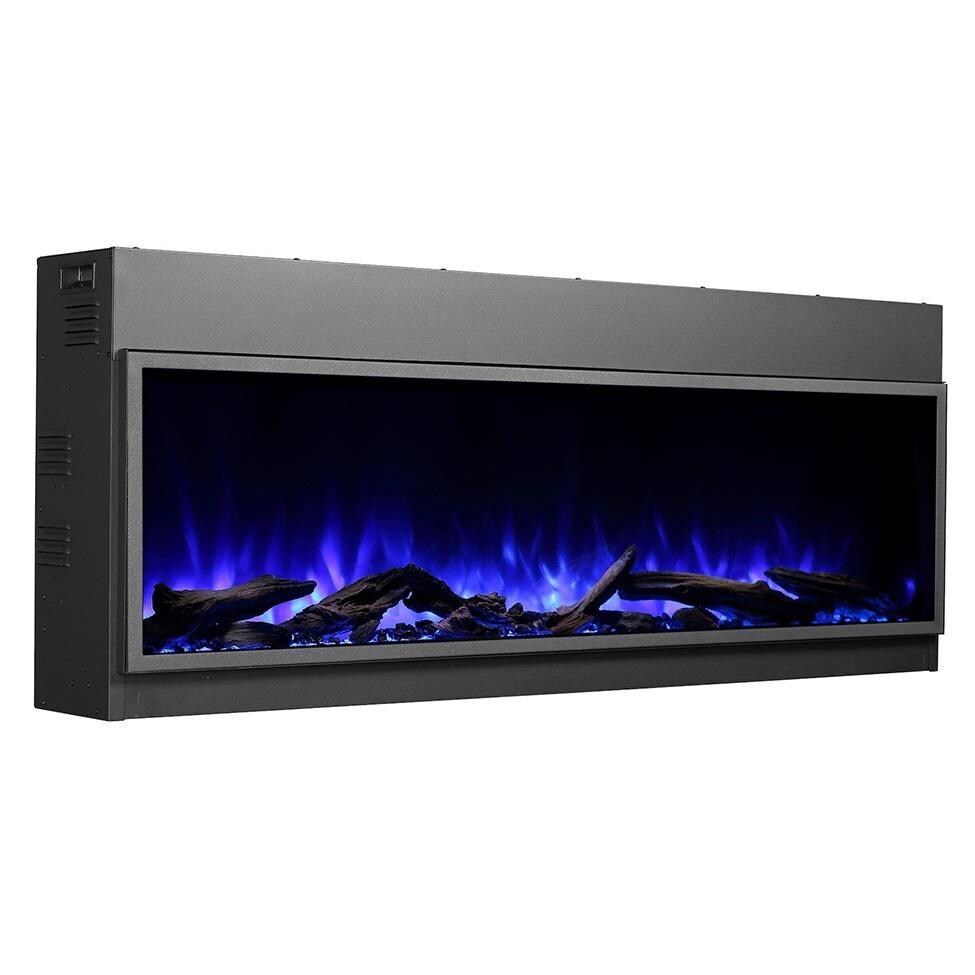 Dynasty DY-BEF64 Harmony Series 64-Inch Built-In Electric Fireplace - Full View thumbnail