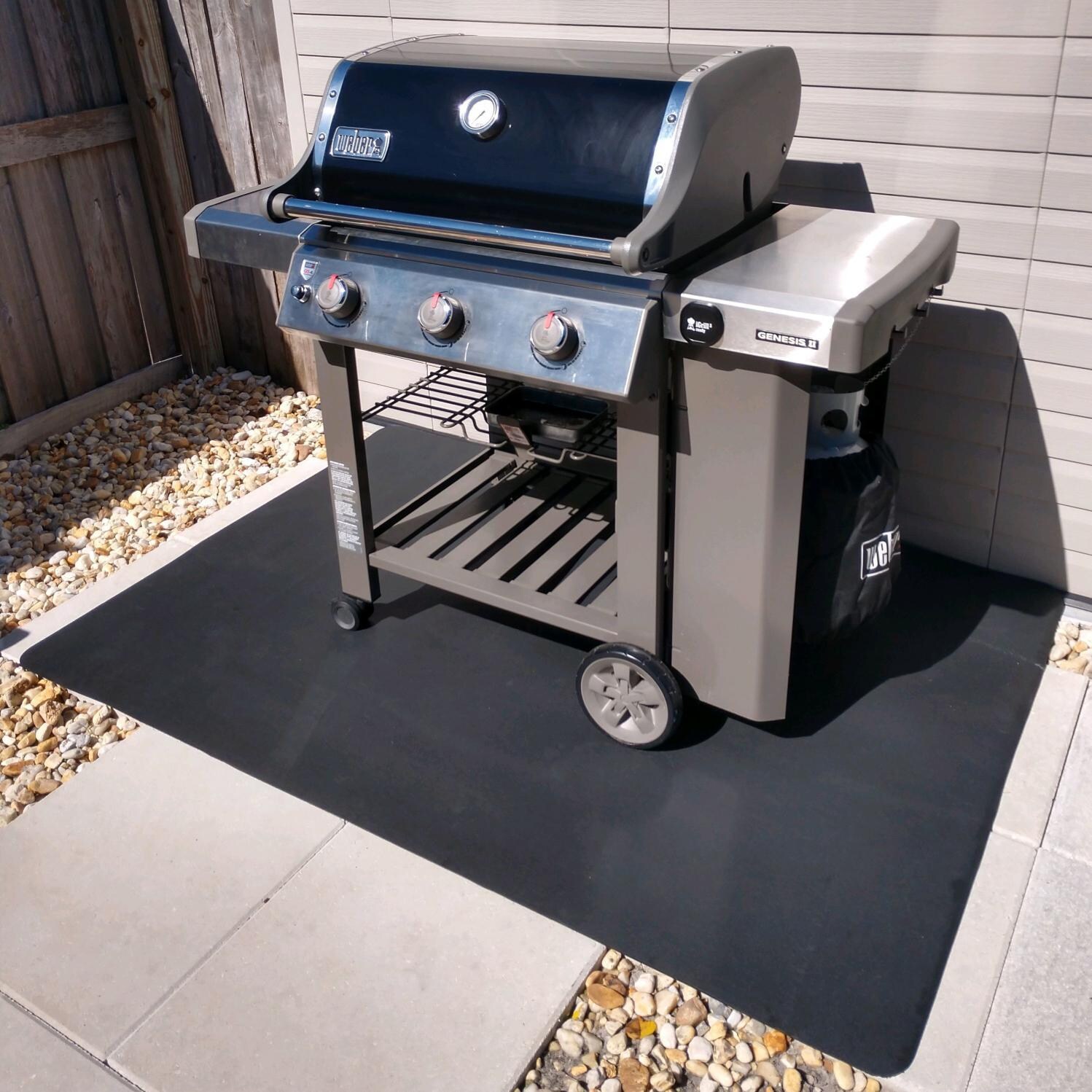 BBQGuys Signature 60 X 30 Inch Rubber BBQ Grill Mat BBQGuys