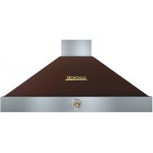 Tecnogas Superiore 48-Inch DECO Brown / Gold Wall Mount Vent Hood - 600 CFM - HD481AC-MG image