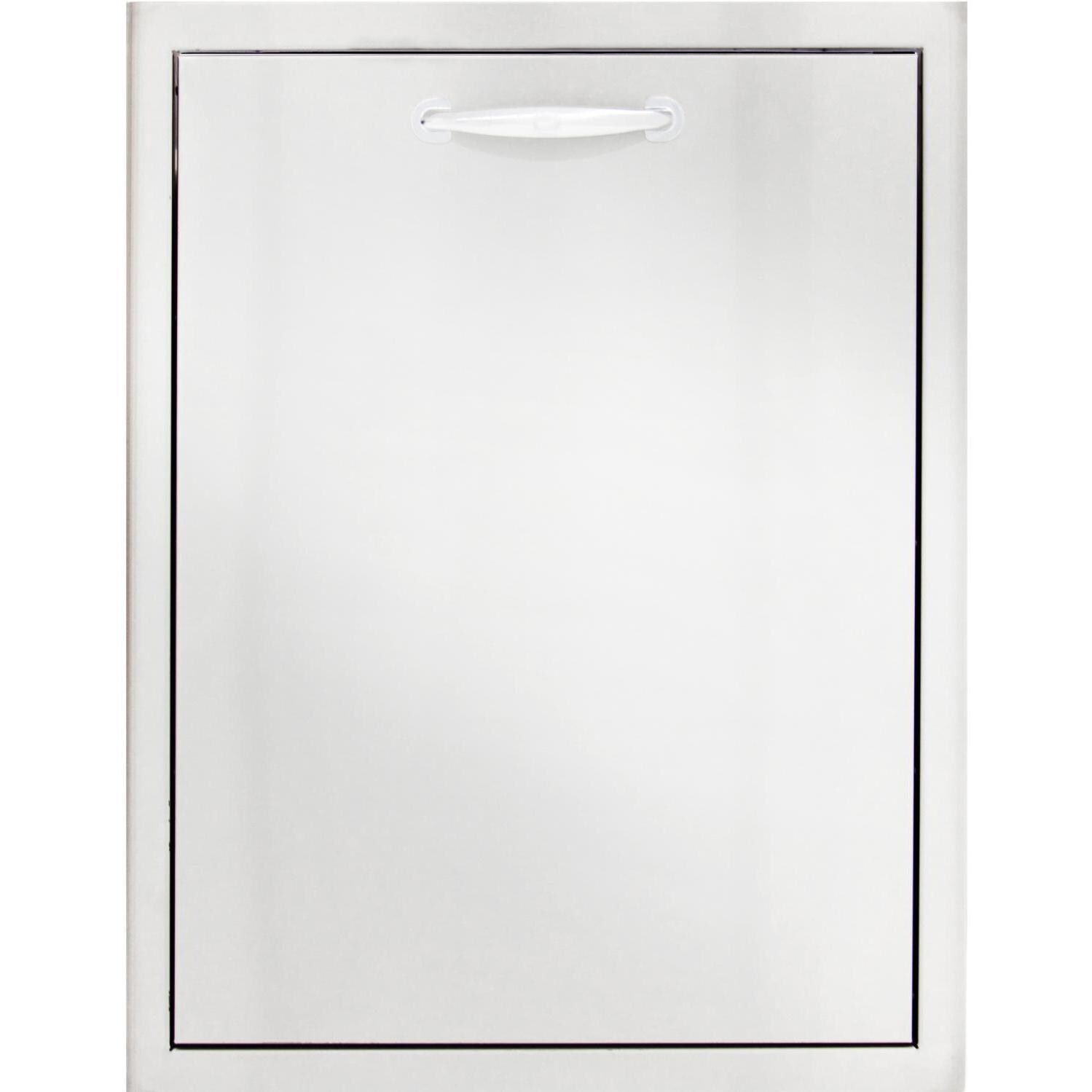 Blaze 20-Inch Roll-Out Double Trash / Recycling Bin - Front View thumbnail