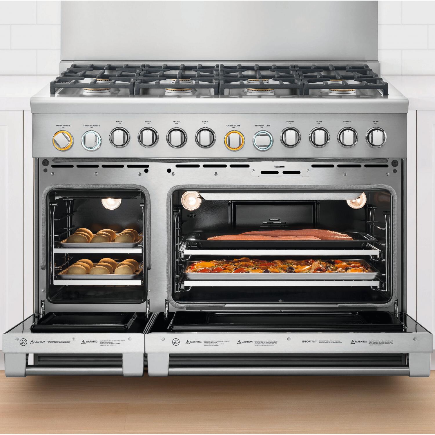 DCS 48Inch Professional 8Burner Natural Gas Range RGV2488N DCS