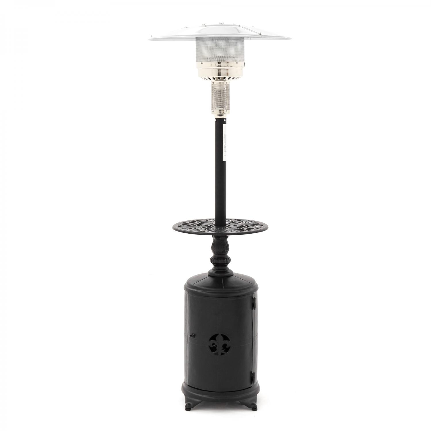 Lakeview Outdoor Designs Fleur De Lis 41 000 Btu Propane Infrared Lakeview Outdoor Designs Fleur De Lis 41 000 Btu Propane Infrared Freestanding Patio Heater With Electronic Ignition Antique Bronze Ultimate