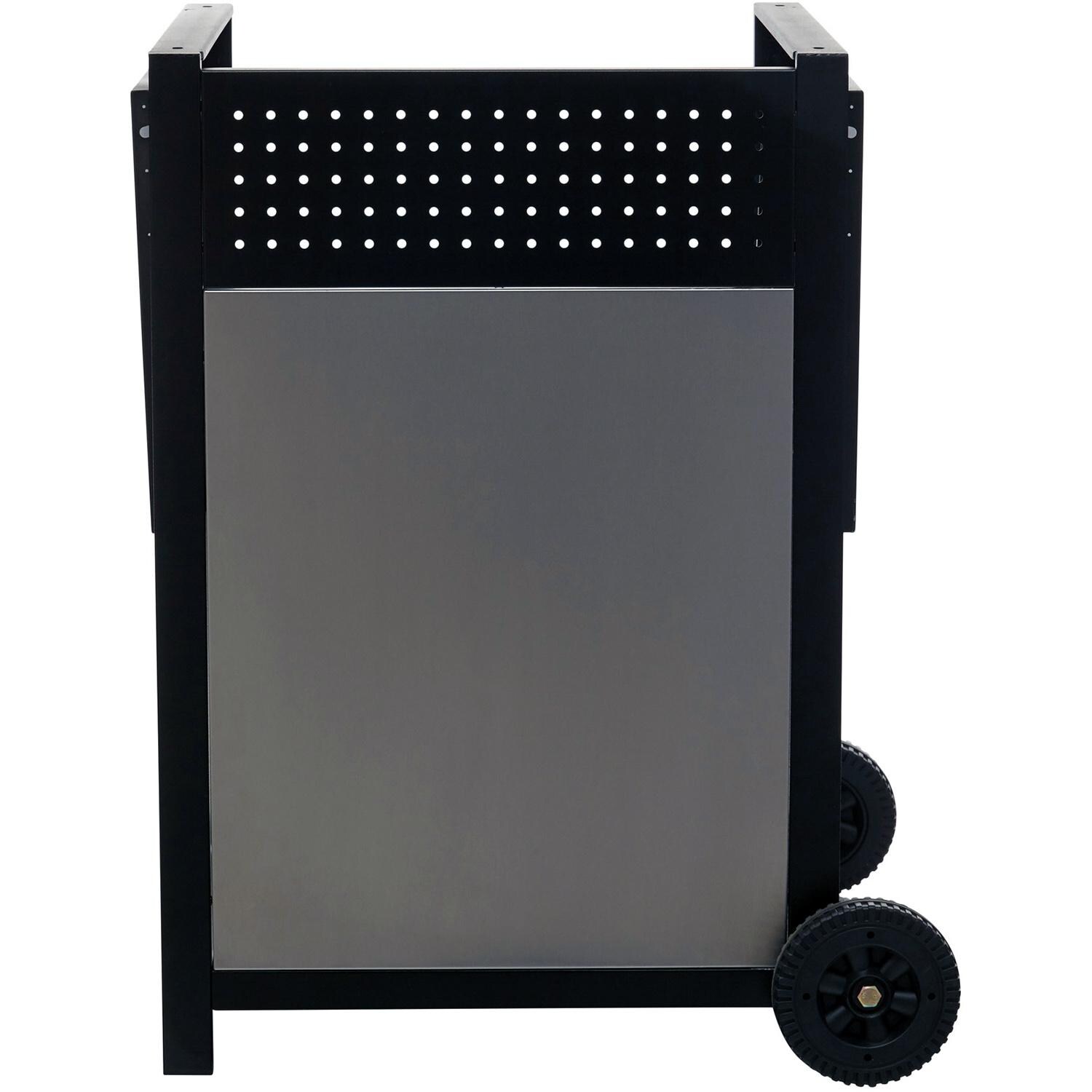 BakerStone 16-Inch Portable Propane Gas Grill With Pizza Oven Box & Cart - Freestanding Cart thumbnail