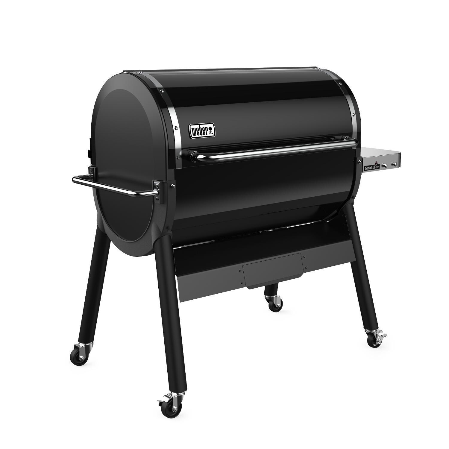 Weber - 23510201 - SmokeFire EX6 Gen 2 36-Inch Wi-Fi Enabled Wood Fired Pellet Grill - Left Side thumbnail