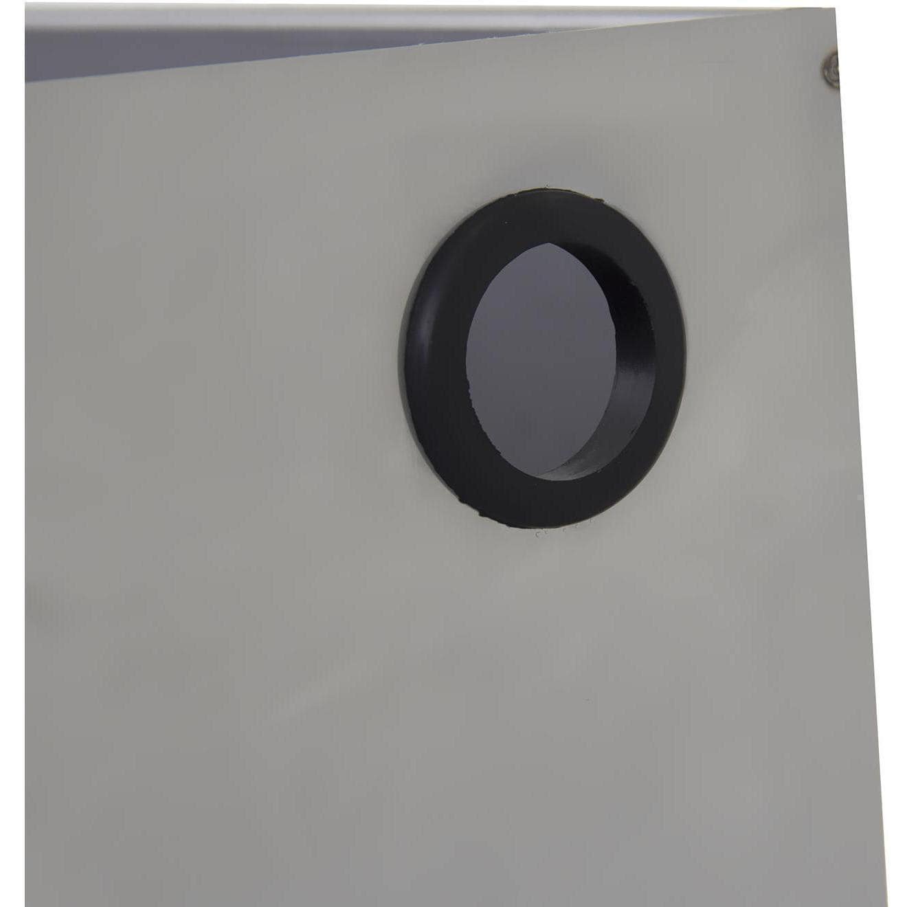 Blaze BLZ-TRNG-DRW-H 20-Inch Stainless Steel Roll-Out Trash / Natural Gas Tank Drawer - Gas Hose Port - Detail thumbnail
