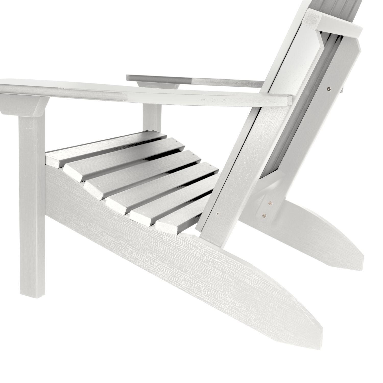 Lakeview The Charmville Adirondack Chair - White - Side thumbnail