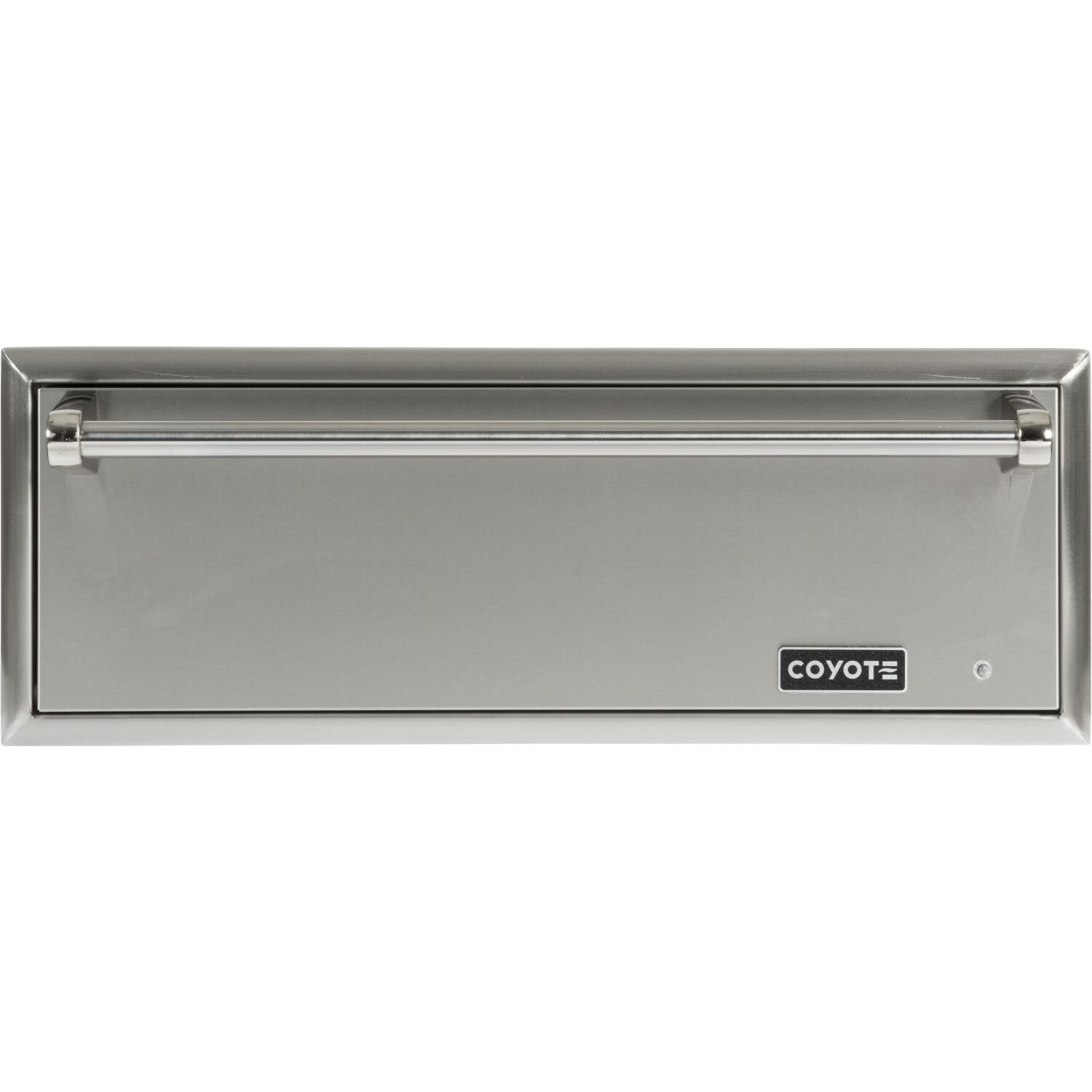 Coyote 30Inch Outdoor Warming Drawer CWD BBQGuys