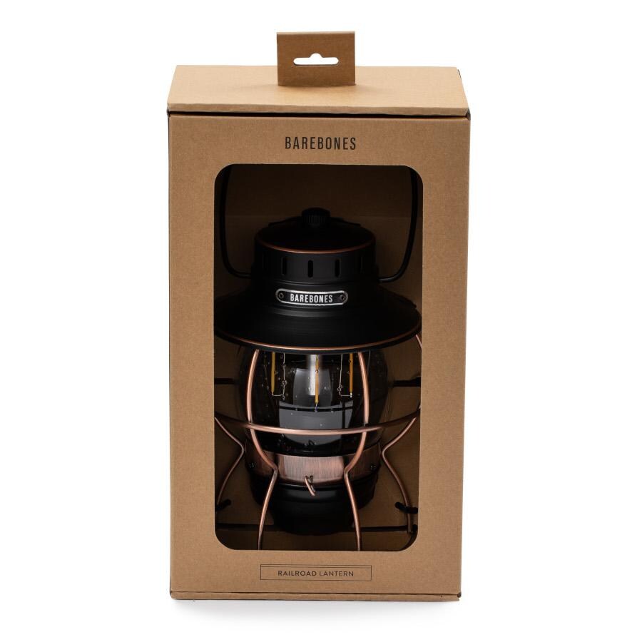 Barebones Living LIV-280 Railroad Lantern - Antique Bronze - Packaging thumbnail