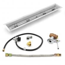 Lakeview Outdoor Designs 48-Inch Linear Drop-In Pan W/ 36-Inch Propane T-Burner & Connection Kit image