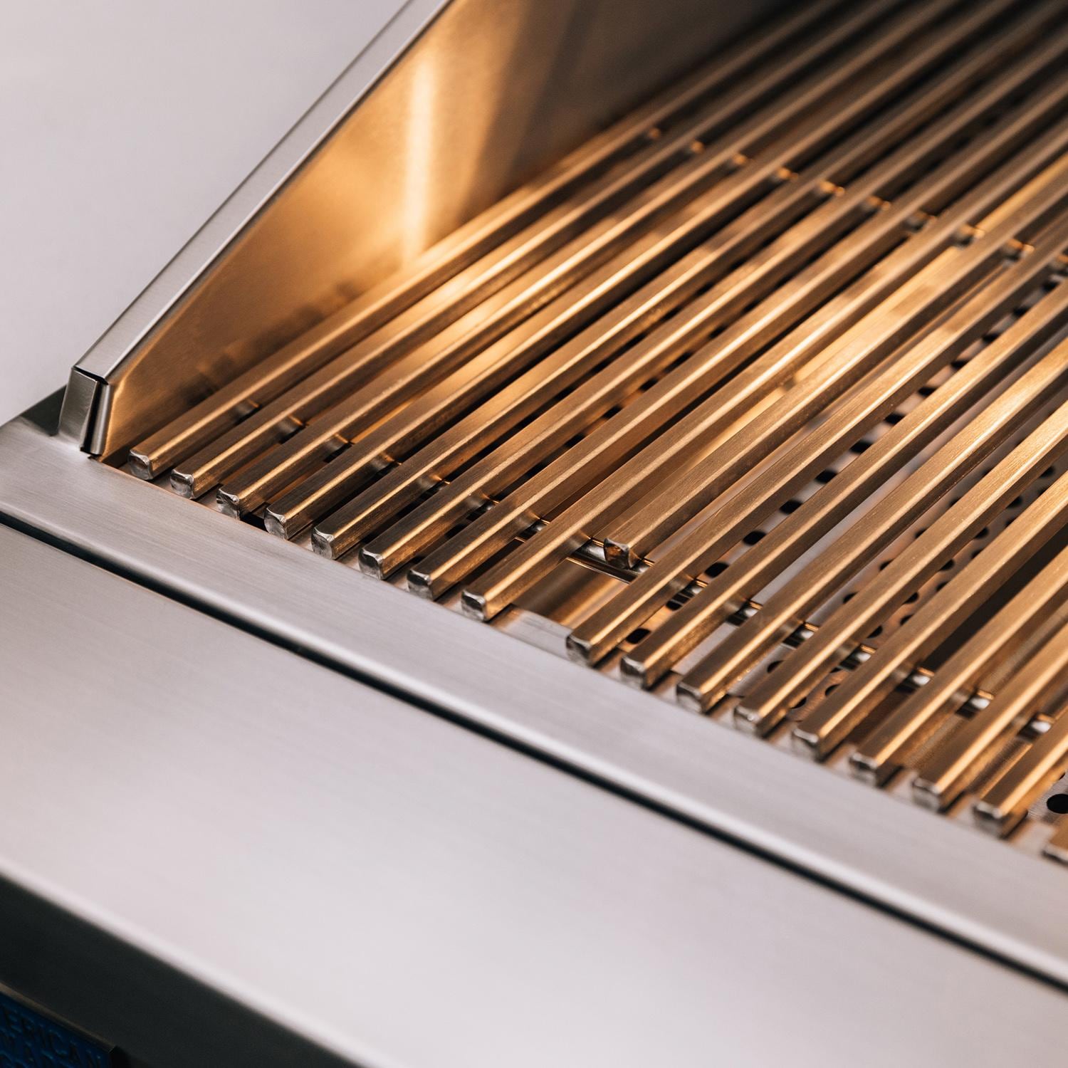 American Made Grills Atlas 36 Inch Freestanding Grill ATSFS36-NG - Natural Gas - Grates - Lifestyle thumbnail