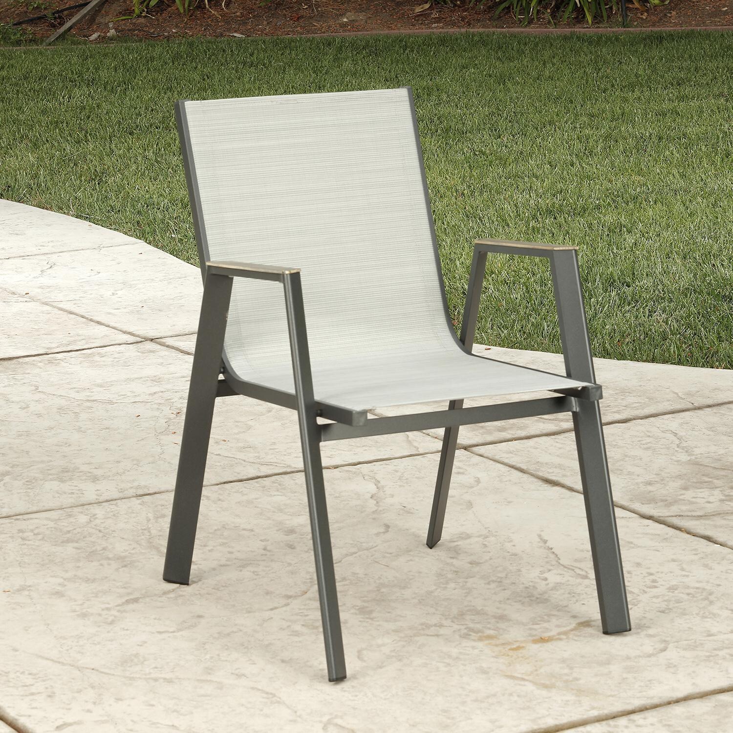 Lakeview Outdoor Designs Amite 7 Piece Aluminum Patio Dining Set - Patio Dining Chair thumbnail