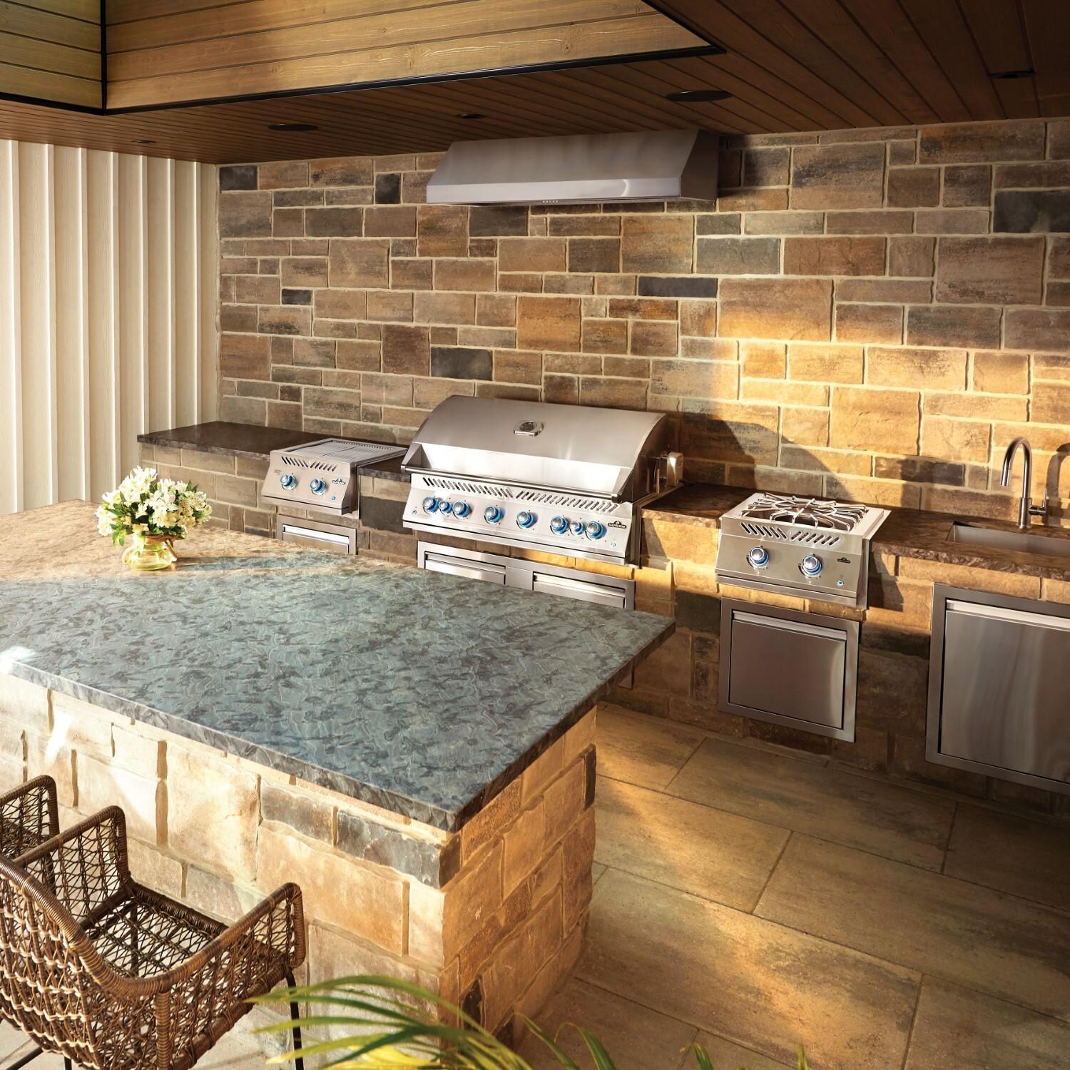 Napoleon BIG44RBNSS-1 Natural Gas Grill - Lifestyle thumbnail