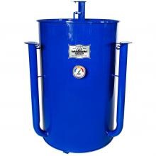 Gateway Drum Smokers 55 Gallon Charcoal BBQ Smoker - Royal - 55144 image