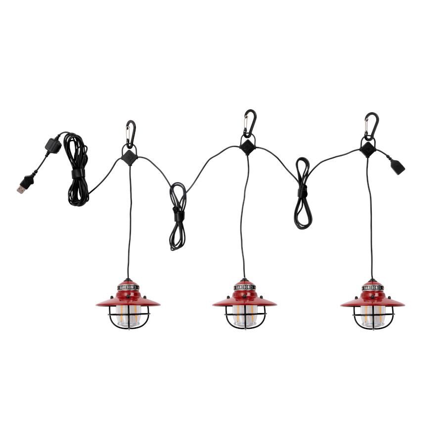 Barebones Living Edison String Light - Red - LIV-267