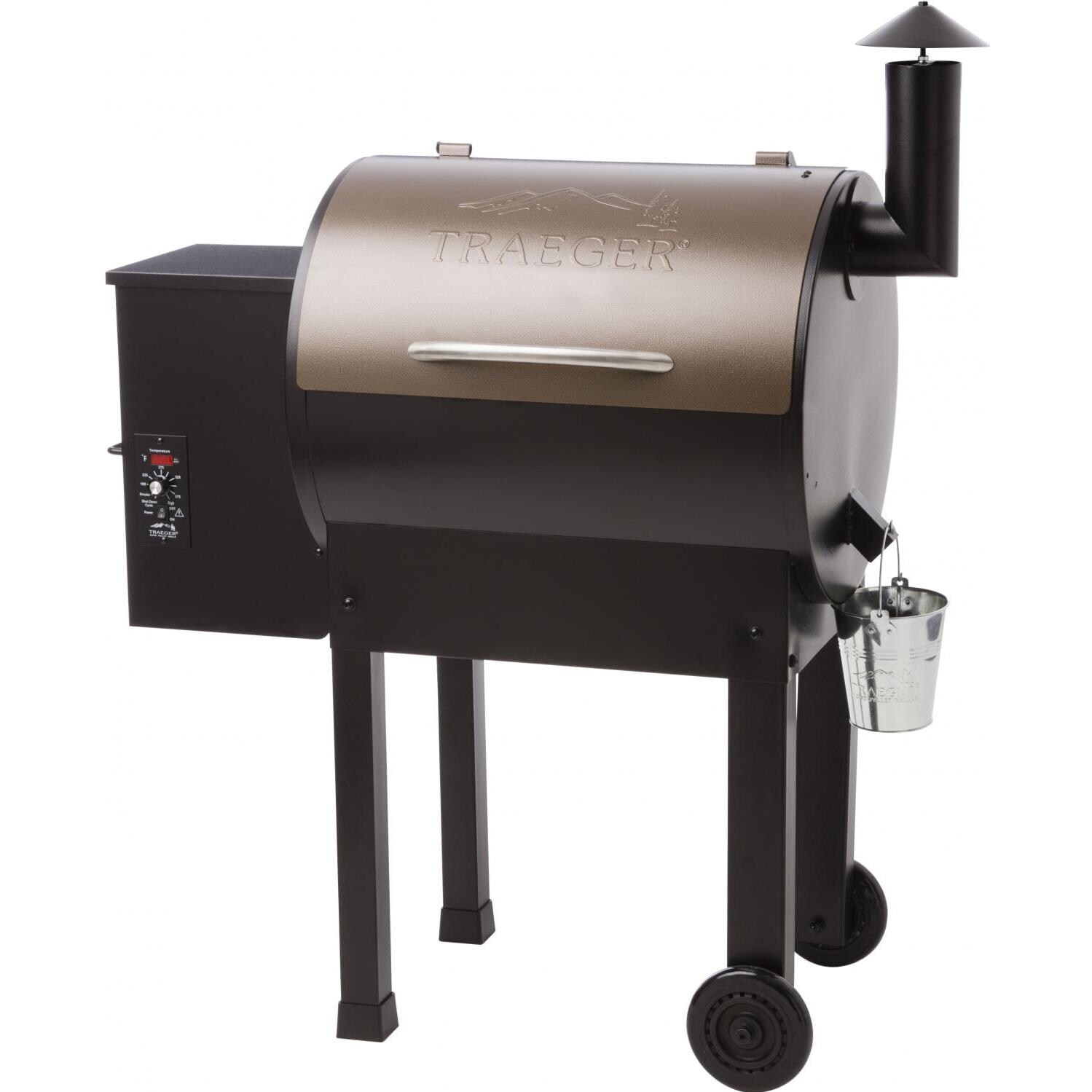 Traeger Lil Tex Elite 22 Pellet Grill On Cart - TFB42LZB thumbnail