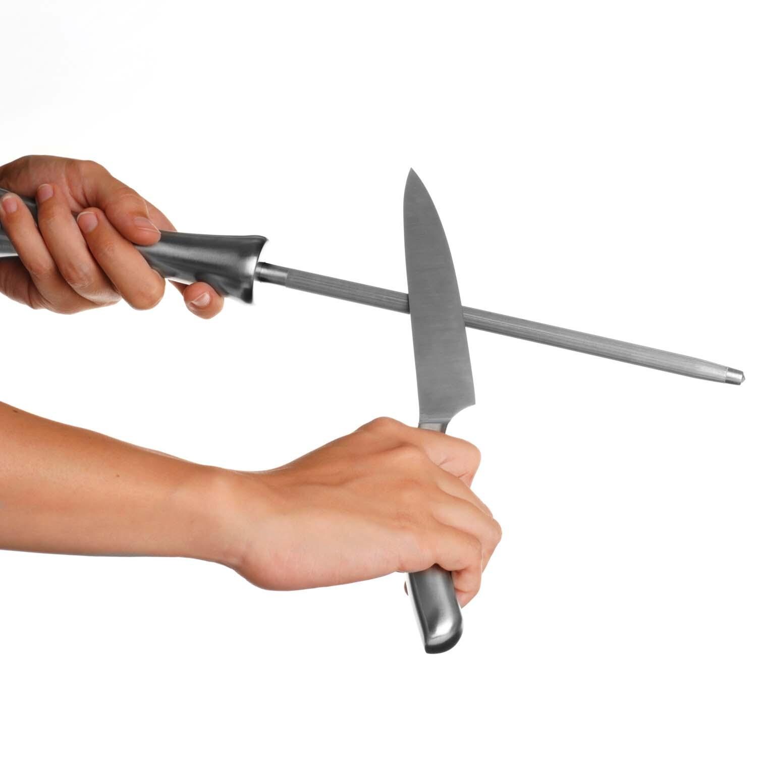 BergHOFF Concavo 9 Pc Cutlery Set w/ Wood Block & Sharpener thumbnail