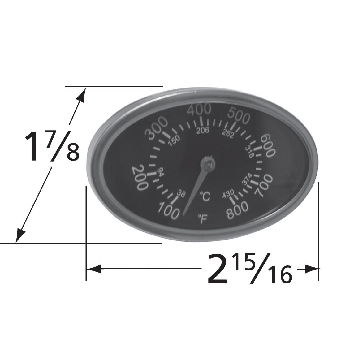 Heat Indicator Repair Part - 22551 - Dimensions thumbnail