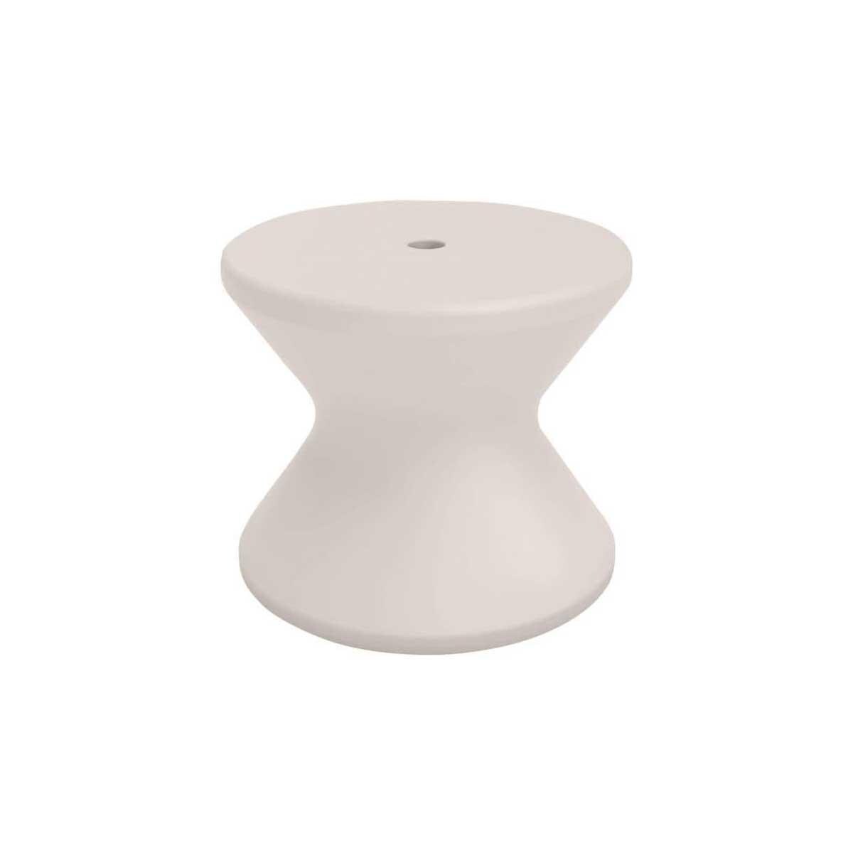 Ledge Lounger Signature Side Table W/Umbrella Hole - Cloud - White Background thumbnail
