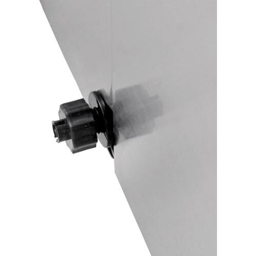 NewAir 28 Lb. Portable Ice Maker - Stainless Steel - AI-100SS - Side-Mounted Drain thumbnail