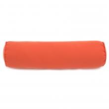 Sunbrella Canvas Melon Outdoor Bolster Pillow W/ Piping By Lakeview Outdoor Designs - 6 X 24