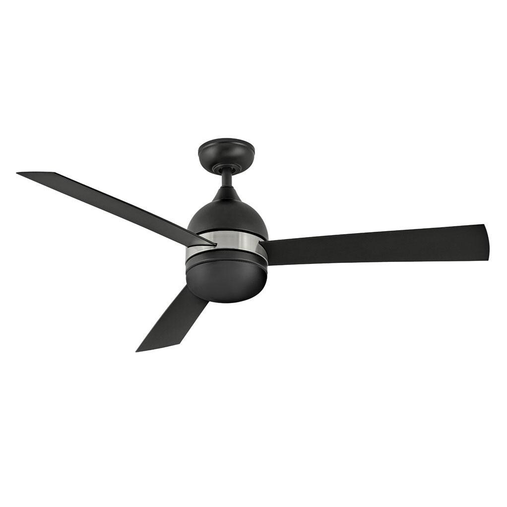 Hinkley Lighting 902352FMB-LWA Verge 52 Inch Ceiling Fan - Matte Black - Shown Without Light Kit Installed thumbnail