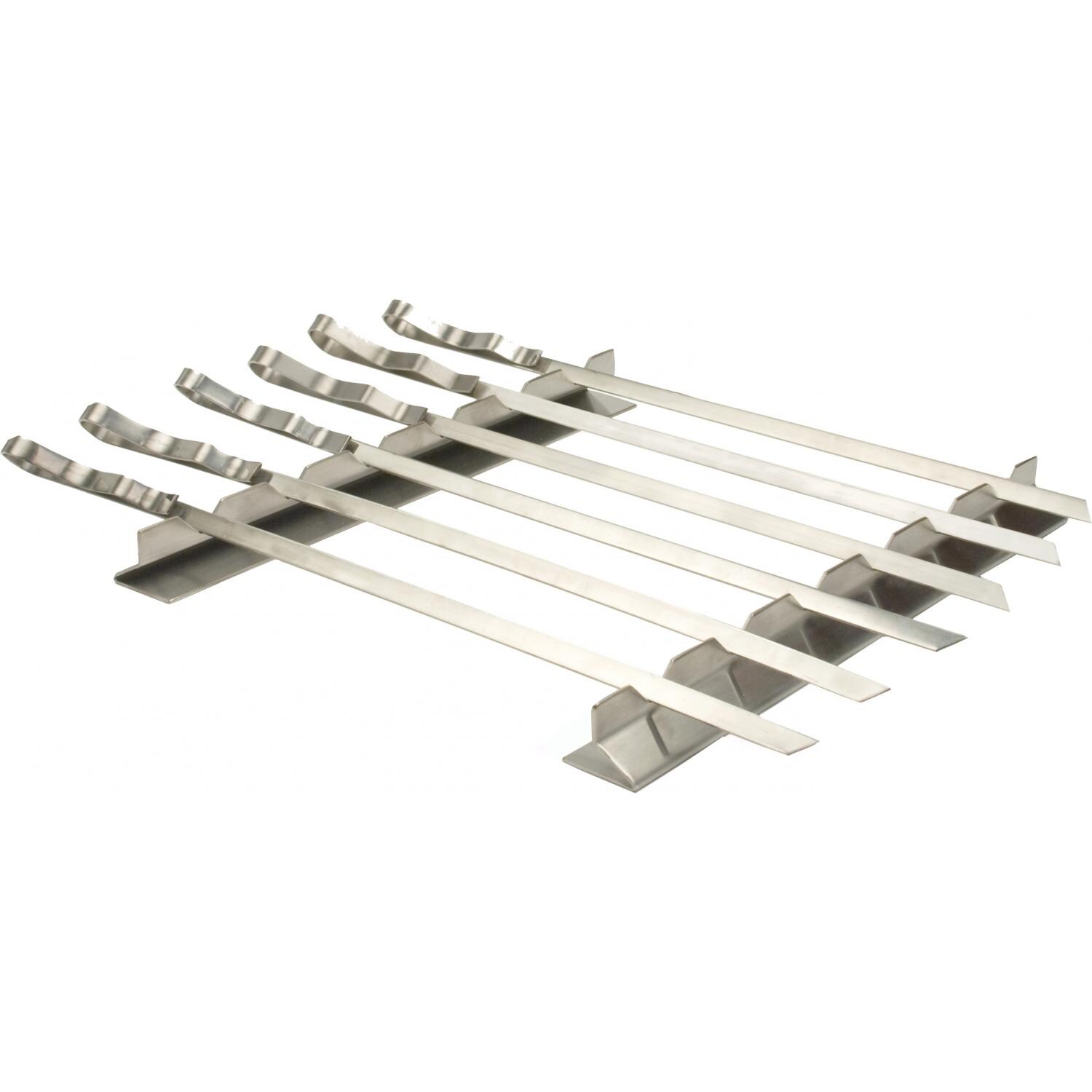 Steven Raichlen Stainless Steel Kebab Rack Set thumbnail