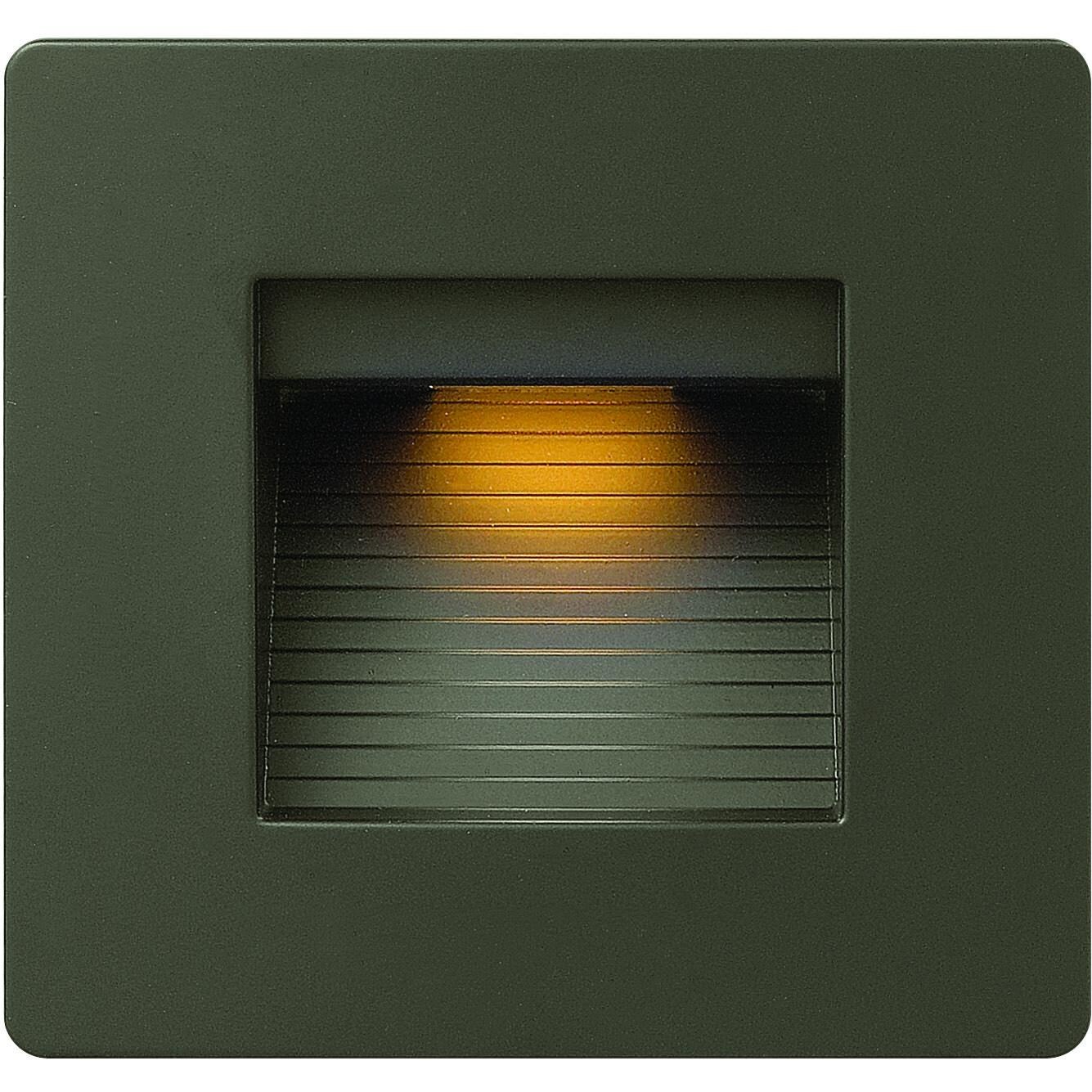 Hinkley Lighting Luna One Light 5-Inch LED Outdoor Deck Light - Bronze - 58506BZ