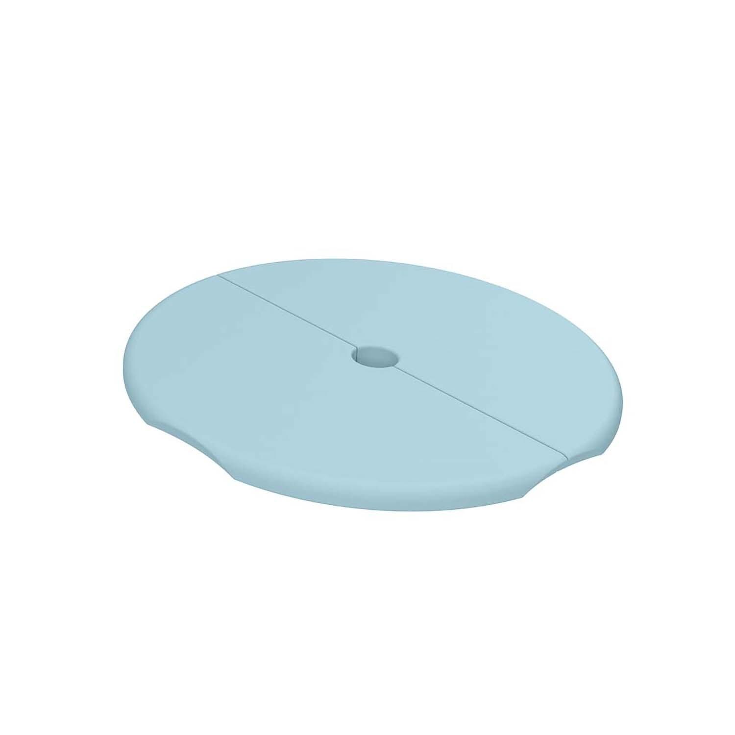 Ledge Lounger In-Pool Signature Tall Ice Bin w/Split Lid w/Hole - Frost - Lid - Detail thumbnail